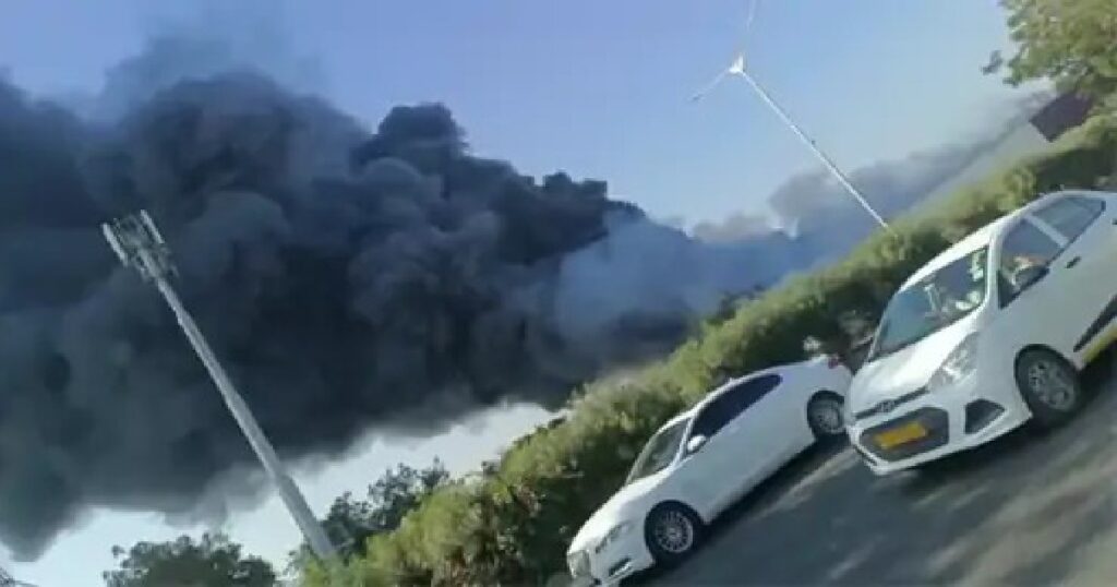 Ahmedabad Gota Fire News