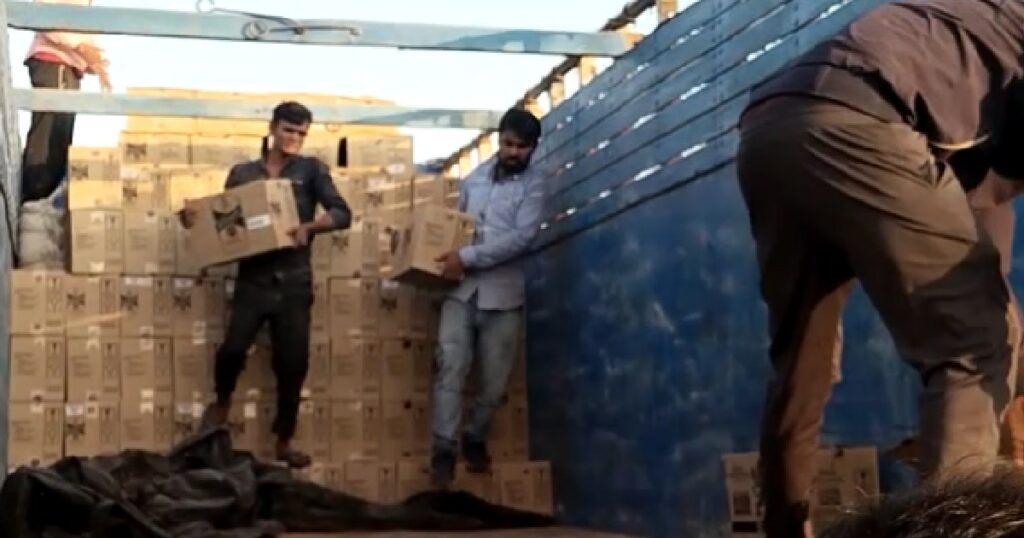 SMC caught liquor in Rajkot
