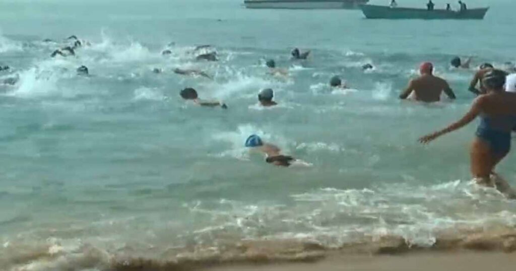 Swimming Competition In Porbandar