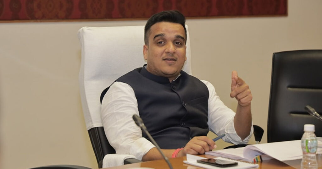 Harsh Sanghavi Home Minister of Gujarat