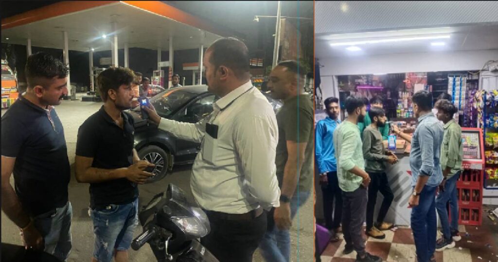 police checking at rajkot city