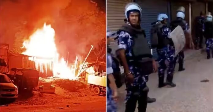 Clashes in Jamshedpur Jharkhand Clashes in Jamshedpur Jharkhand