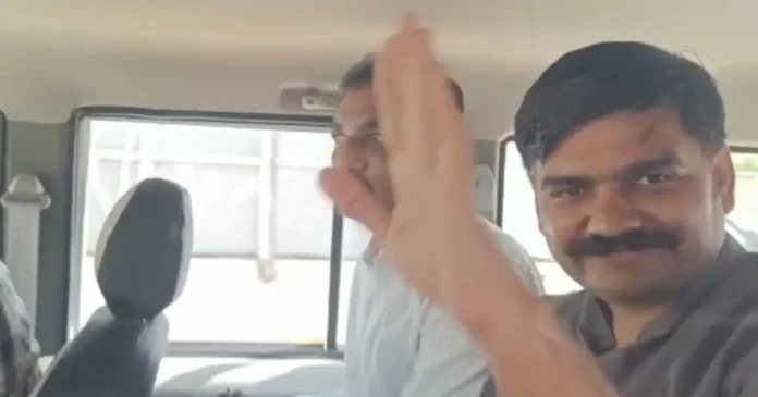 Yuvrajsinh Jadeja Arrest Photo Bhavnagar Police