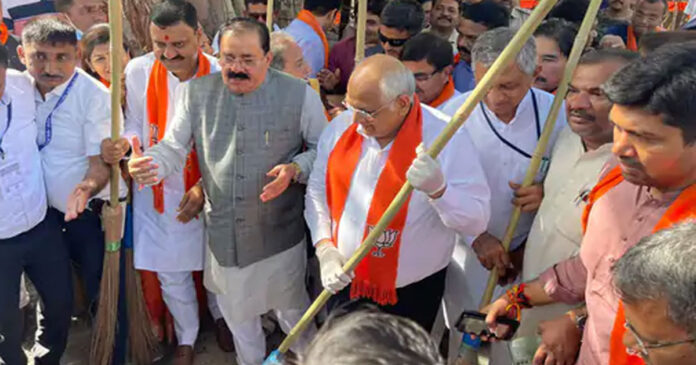 BJP's cleaning campaign