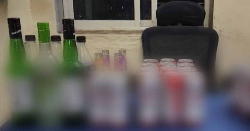 liquor party in valsad