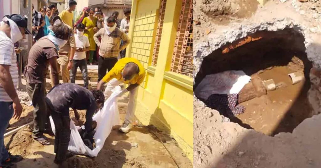 Human remains found in Patan water pipe line