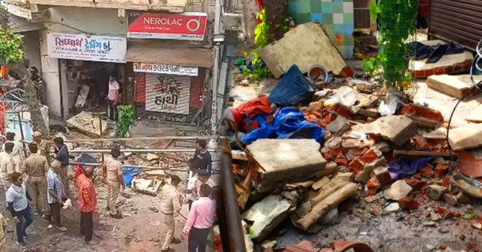 Balcony collapses during Rath Yatra in Ahmedabad