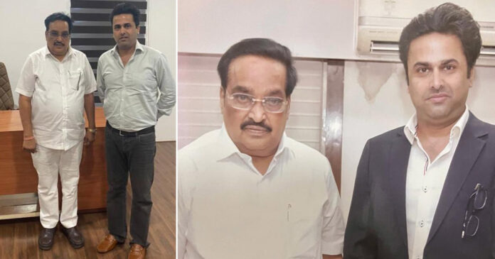 CR Patil met with Faisal Patel
