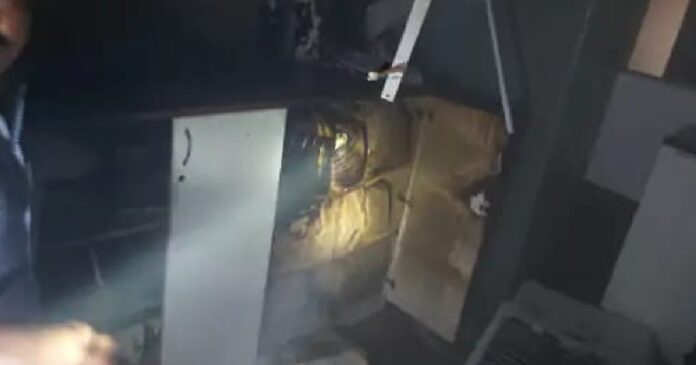 Fire at Old Sachivalaya Gandhinagar