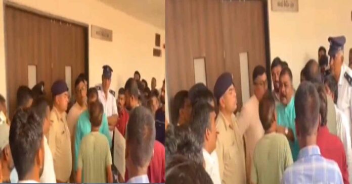 Gandhiangar Mayor Angry on People