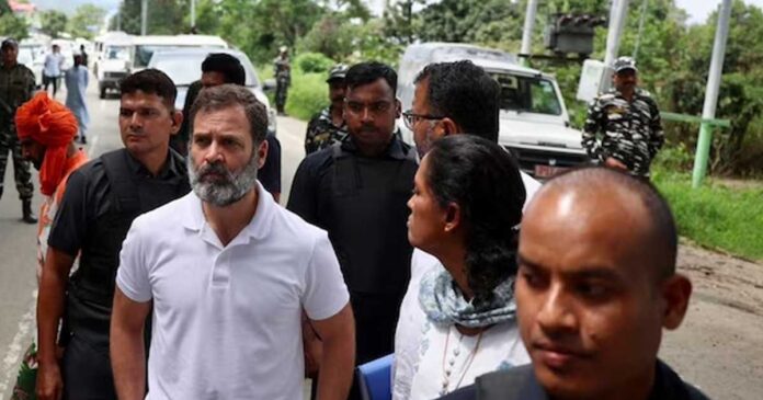 Rahul Gandhi In Manipur