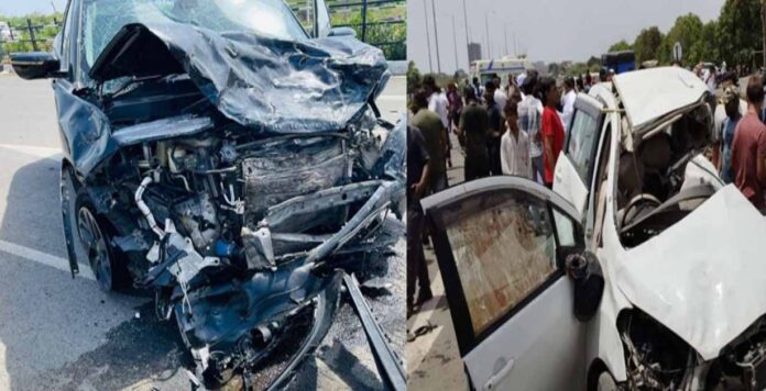 Surat Two Car Accident Today