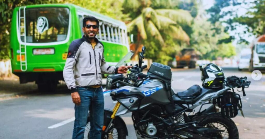 Abrar Hassan Motorcyclist