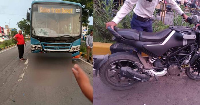 Ahmedabad BRTS Accident Today