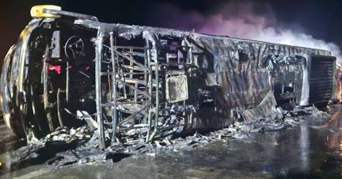 Maharashtra Accident Bus Fire on Samruddhi Expressway in Buldhana