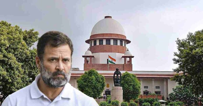 Rahul Gandhi defamation case supreme court hearing