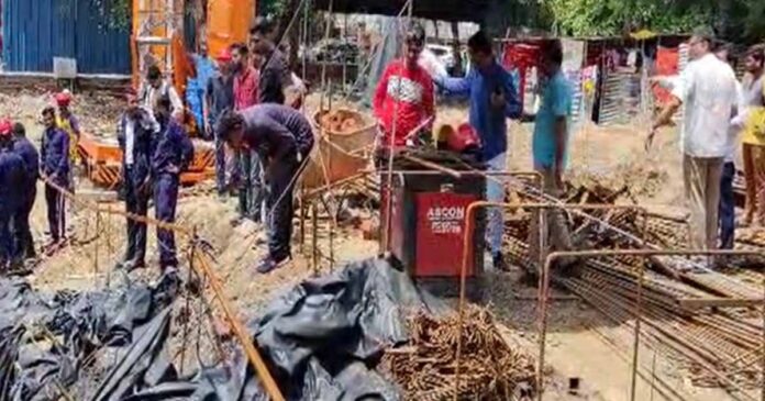 Vadodara Soil Falls News