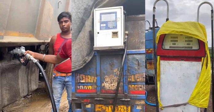 Rajkot SMC raids mobile diesel pump