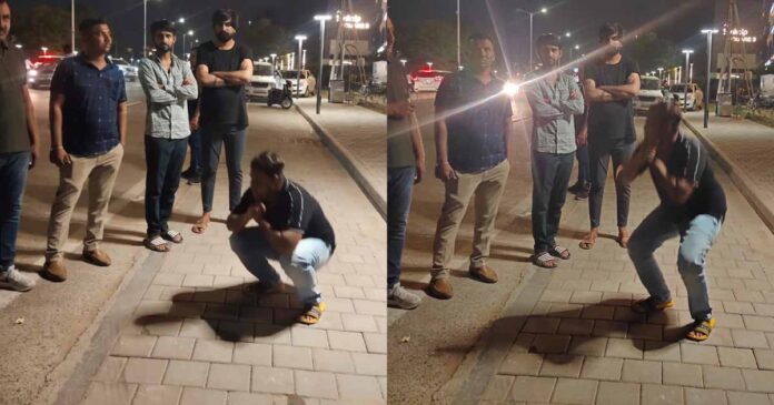 Ahmedabad Police Car Stunt