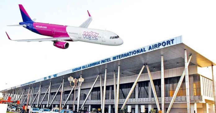 Abu dhabi to Maldives Wizz flight Dispute Ahmedabad Airport