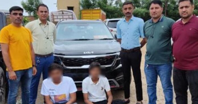 Ahmedabad MLA Gujarat Board in Car