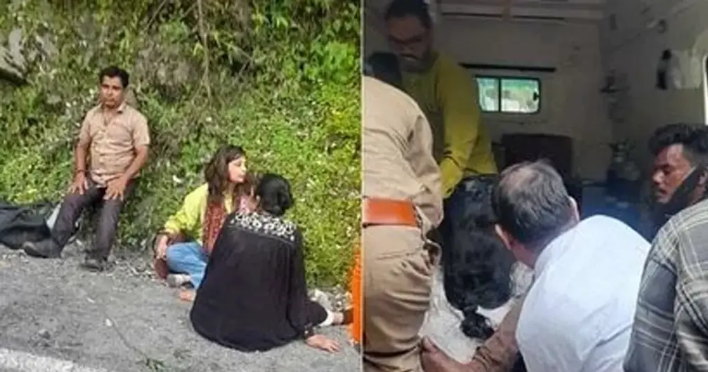 Bhavnagar pilgrims accident near Gangotri breaking news