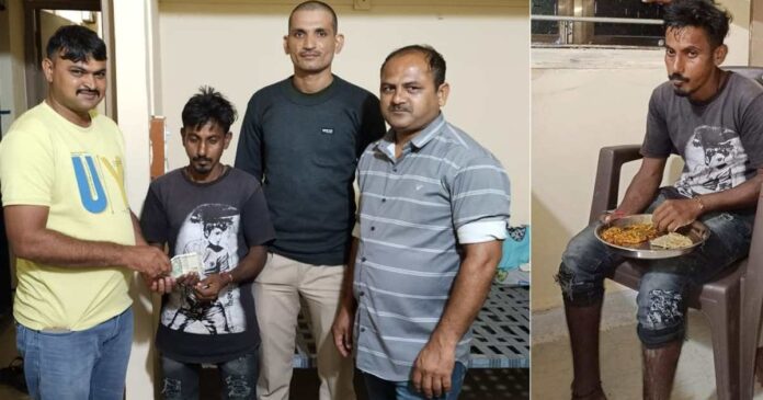 Gir Somnath Police Helping hand