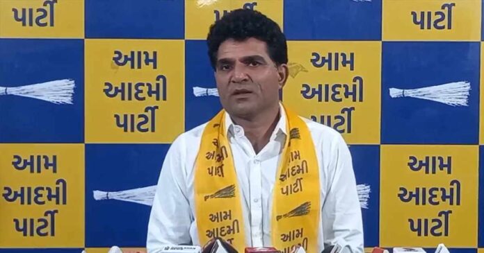 Isudan Gadhvi AAP Leader