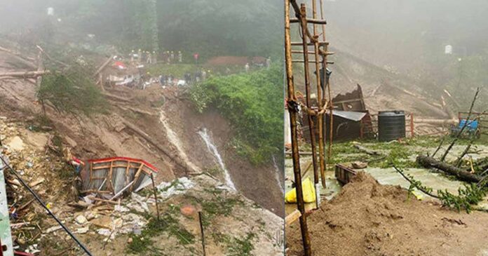 Shimla Shiv Temple collapse due to landslide