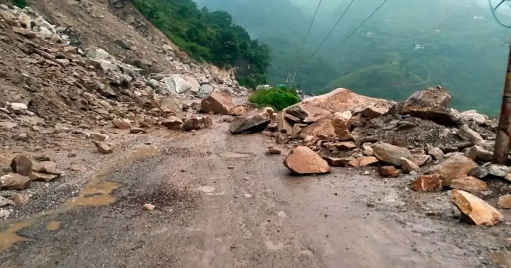 himalayan region Landslide