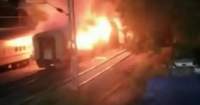 madurai train fire