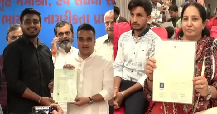 108 migrants from Pakistan awarded citizenship by Harsh Sanghavi