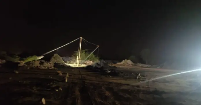 Laborer dies in illegal mining in Surendranagar