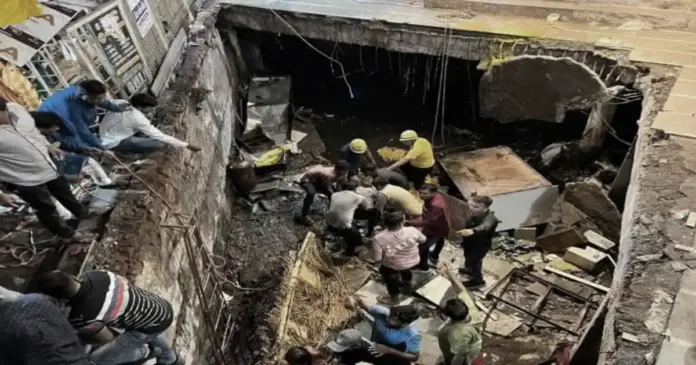 rajkot Sarveshwar Chowk accident