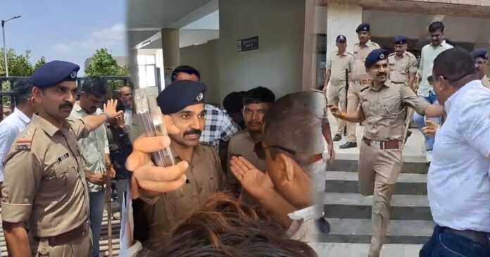 Visavadar AAP Gujarat Police dispute