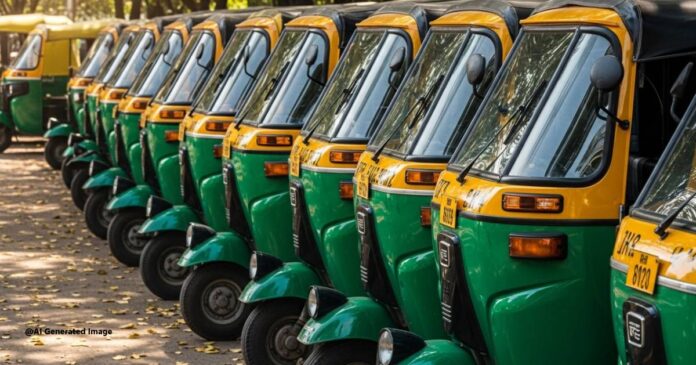 AI generated Auto Rikshow Strike