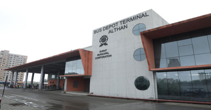 Althan bus stand