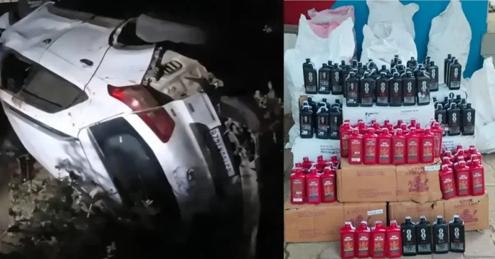 modasa creta car liquor