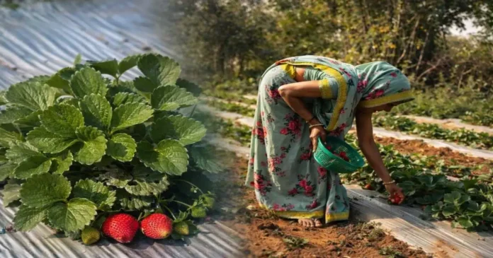 Strawberry Farming aravalli