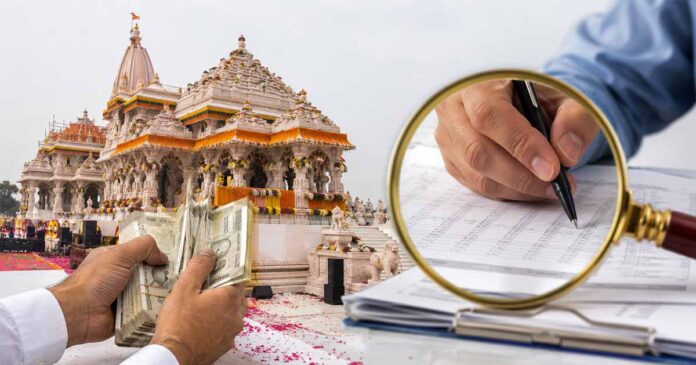 Ram Mandir scam (AI Image)